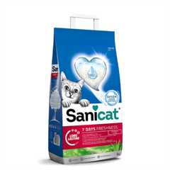 Sanicat 7 Days Aloe Vera Non-Clumping Cat Litter